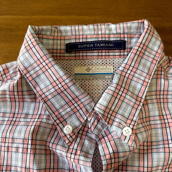 Columbia Performance Fishing Gear Button Down Shirt | Super Tamiami w Omni-Shade - Picture 12 of 13